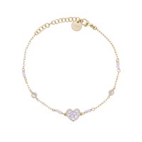 Bracciale Rue des Mille Donna in Argento BRZ-018 M1 CUO AU - BRZ-018 M1 CUO AU